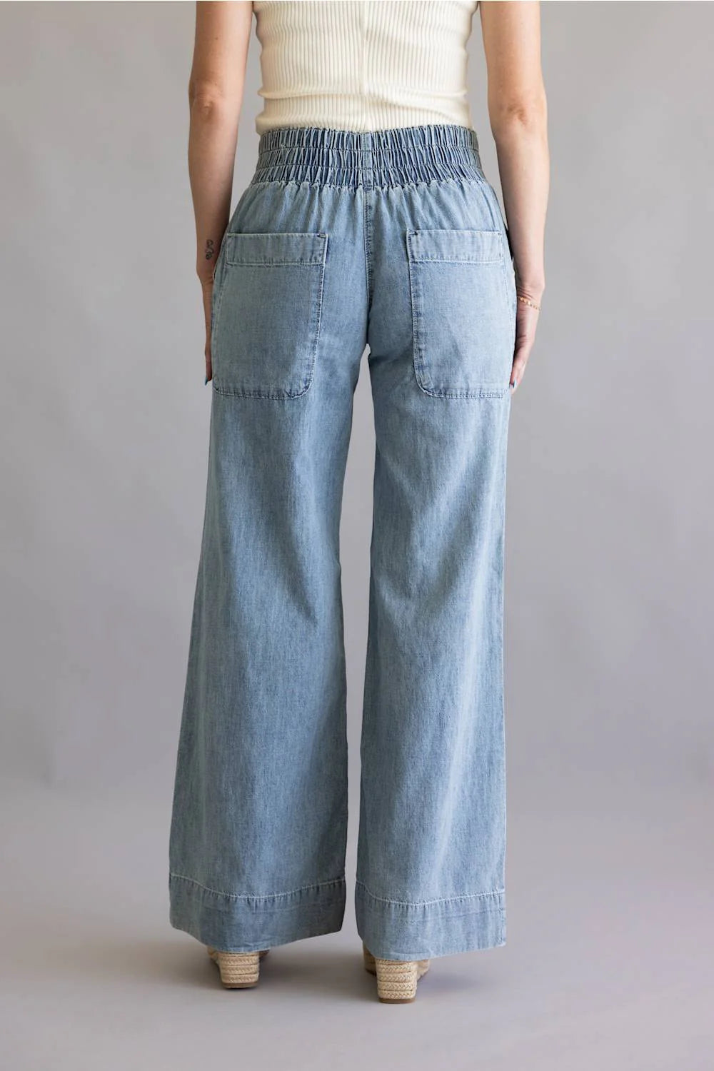 We The Free Breezy Denim Pull-On Jeans