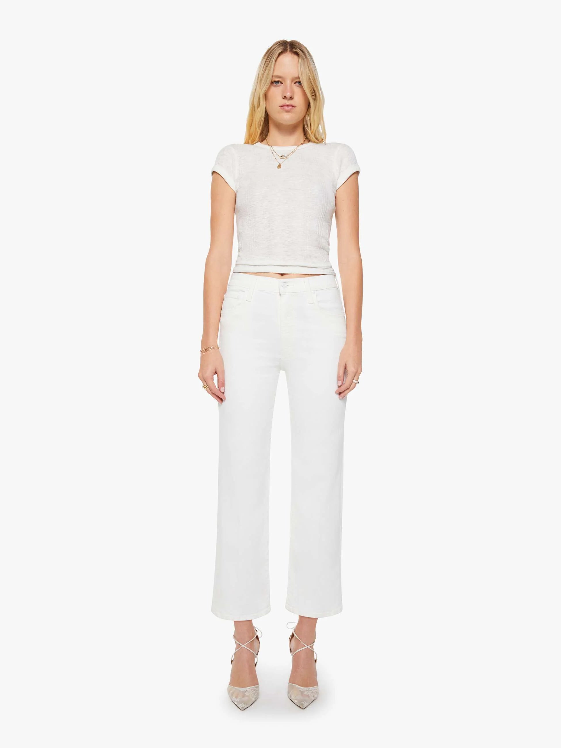 Mother Women's The Rambler Zip Ankle Jeans
