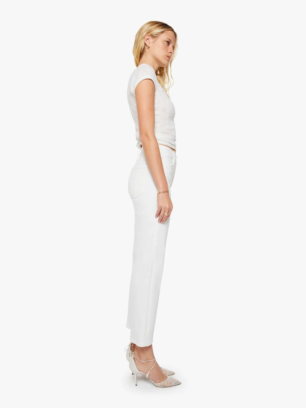 Mother Women's The Rambler Zip Ankle Jeans