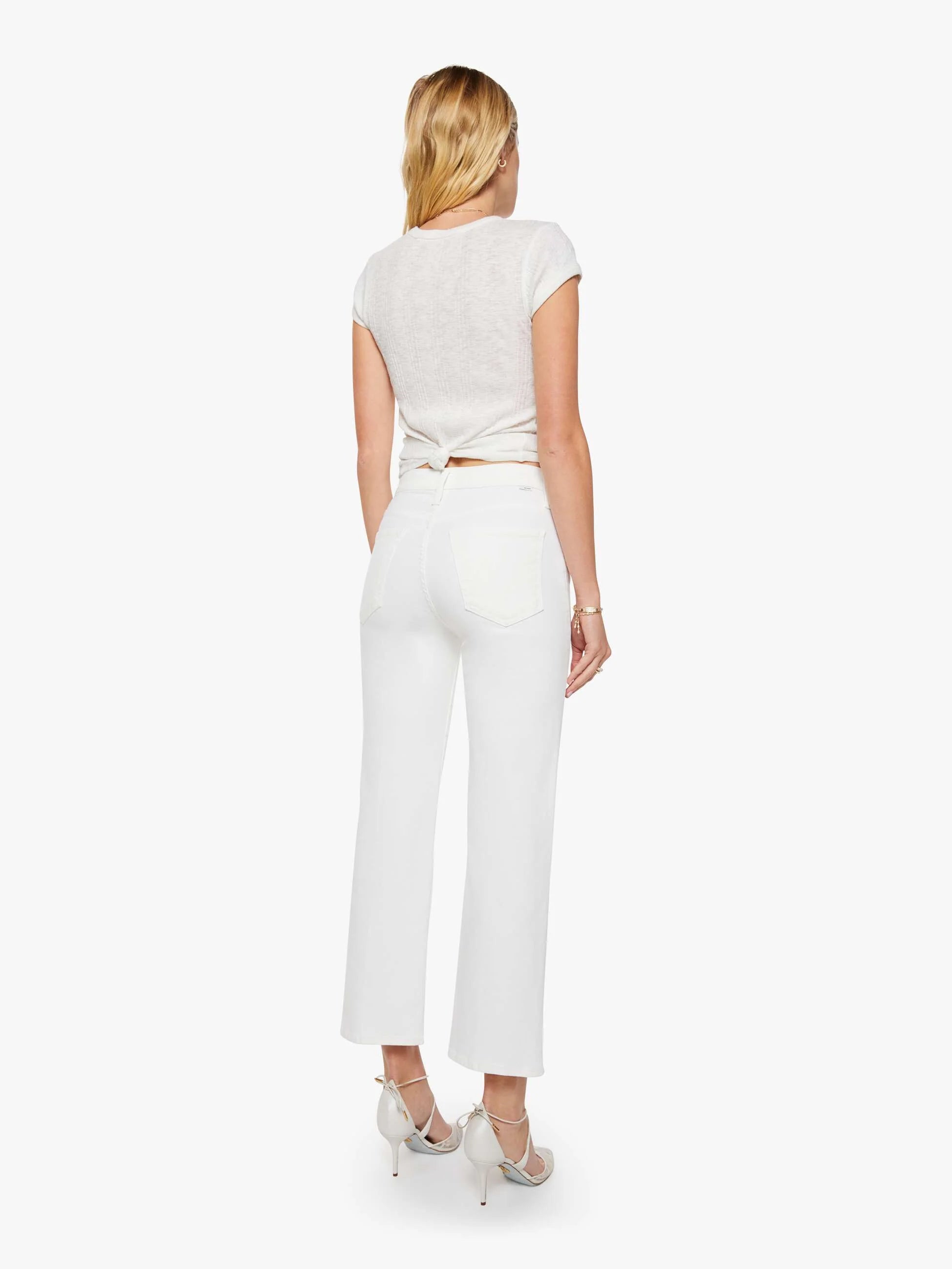 Mother Women's The Rambler Zip Ankle Jeans
