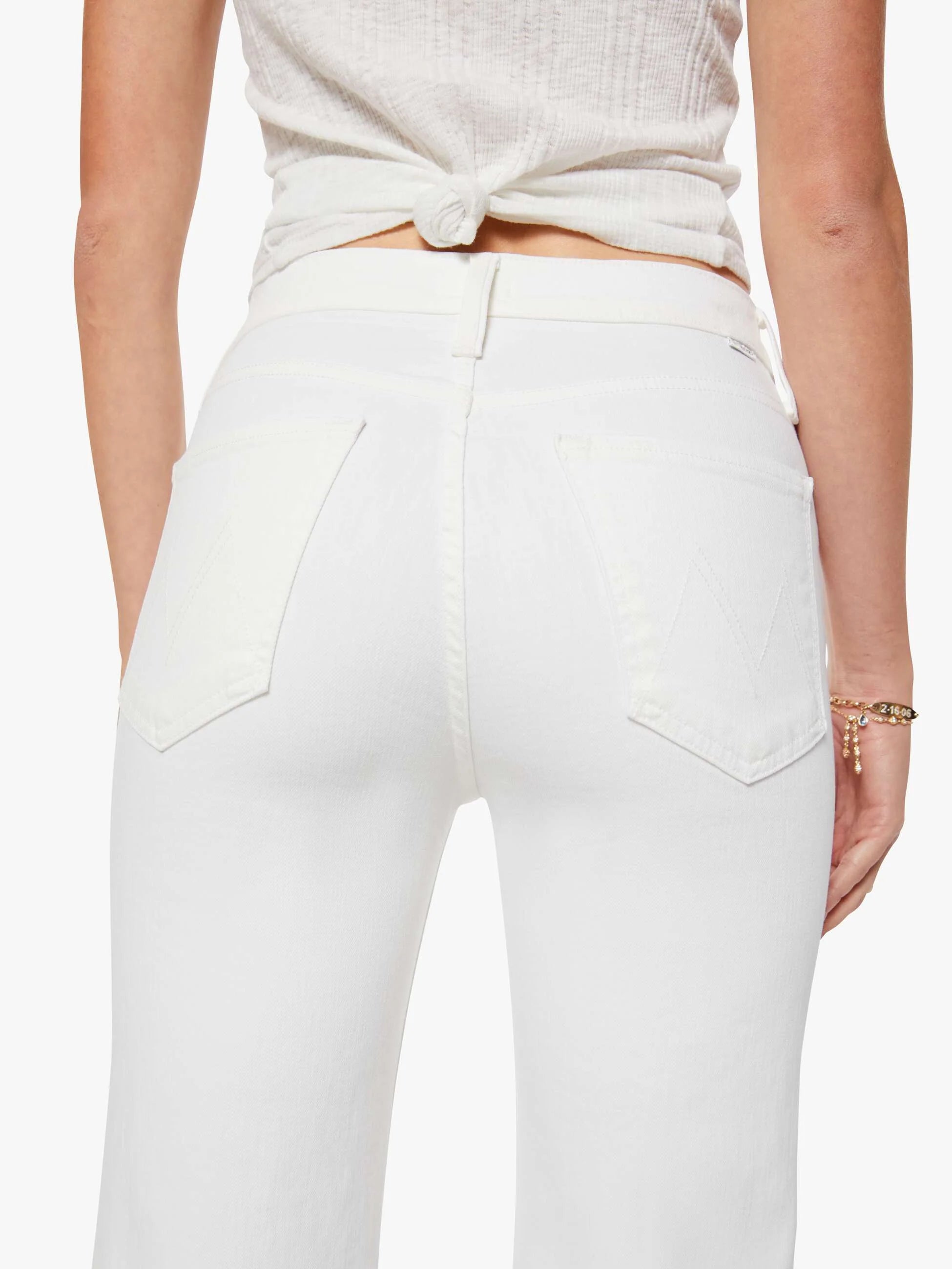 Mother Women's The Rambler Zip Ankle Jeans