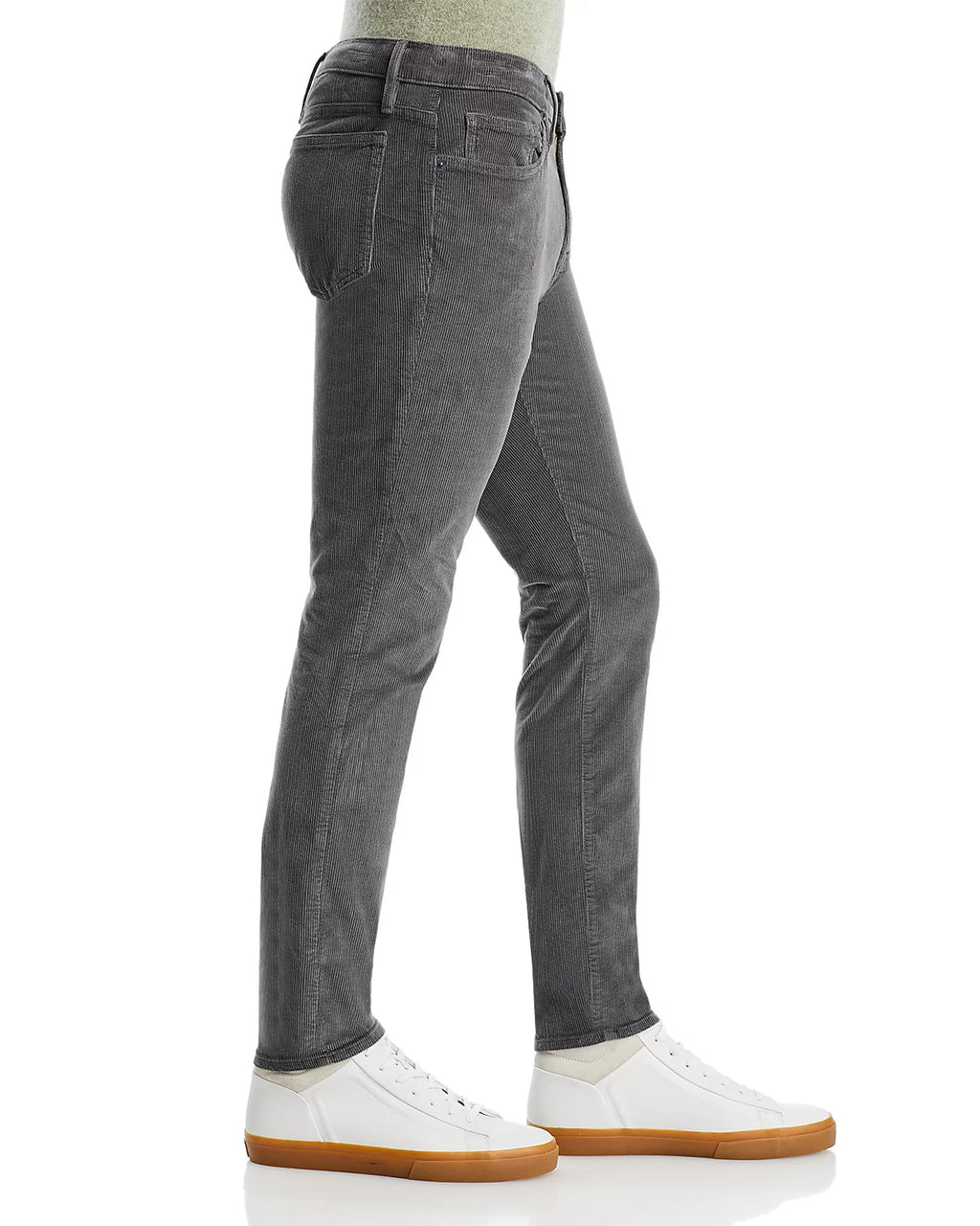 Frame L'Homme Skinny Fit Corduroy Jeans in Saville Gray