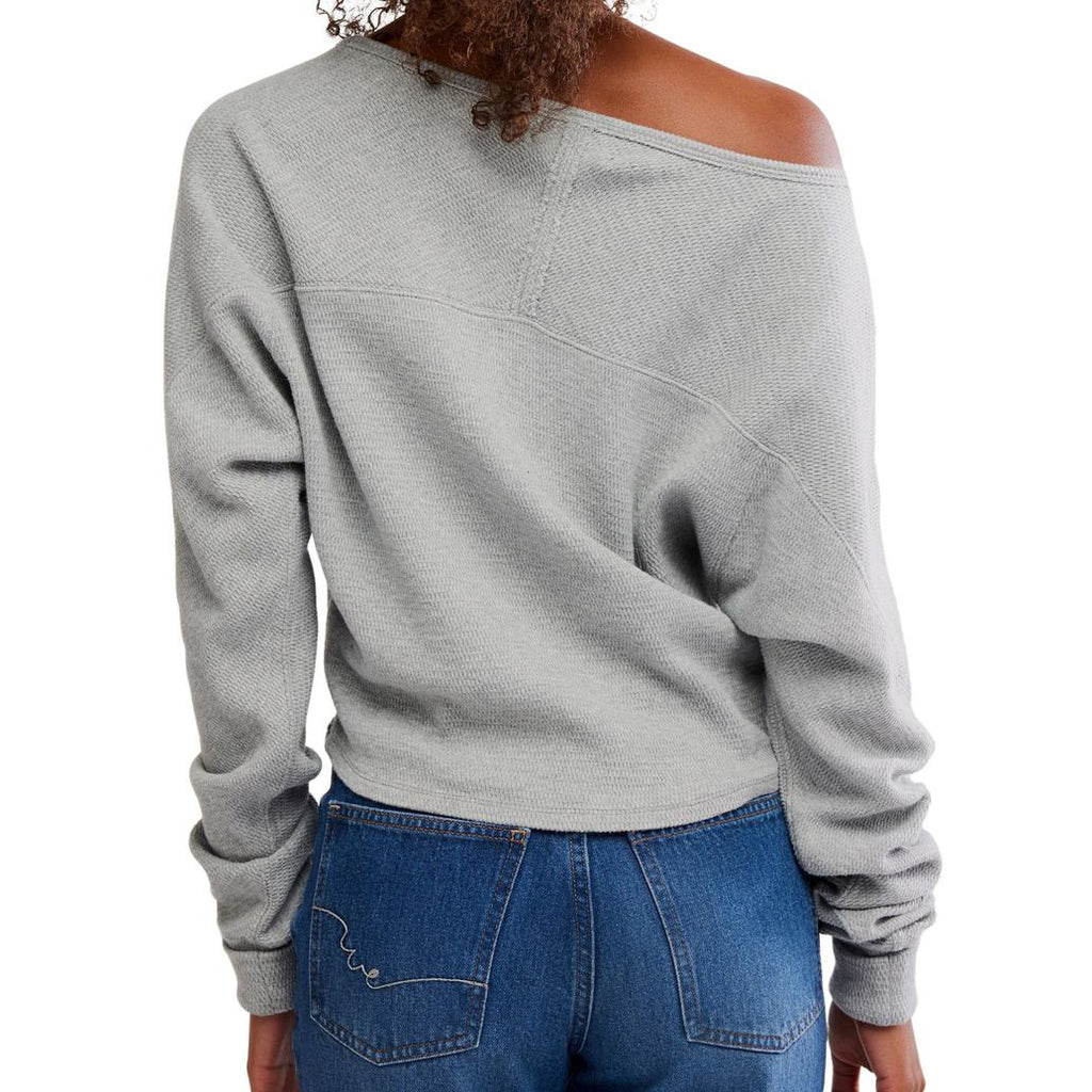 Free People Women's Jess Long Sleeve - Heather Gray