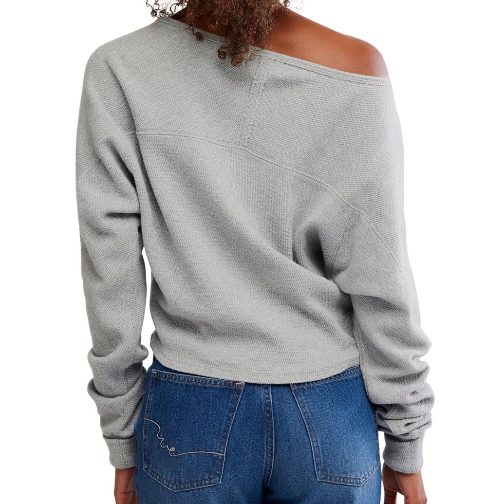 Free People Women's Jess Long Sleeve - Heather Gray
