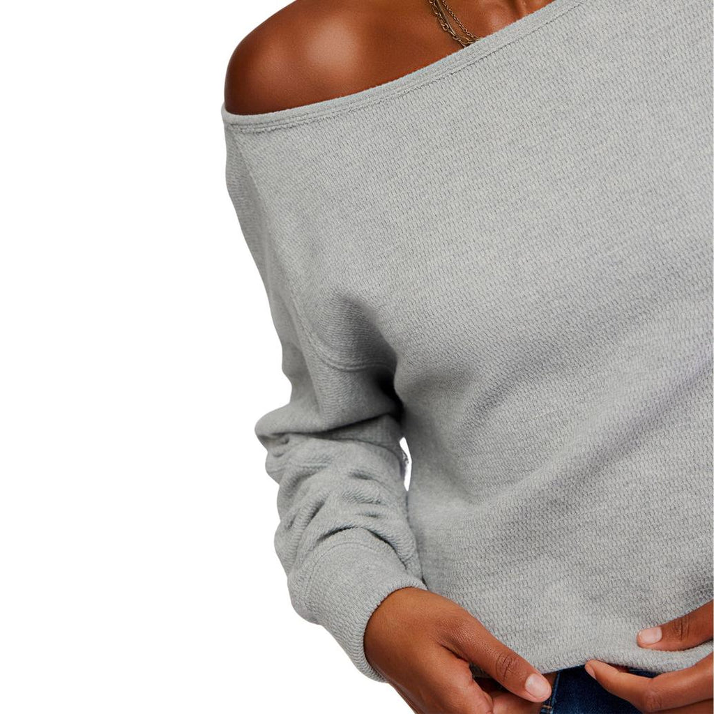 Free People Women's Jess Long Sleeve - Heather Gray