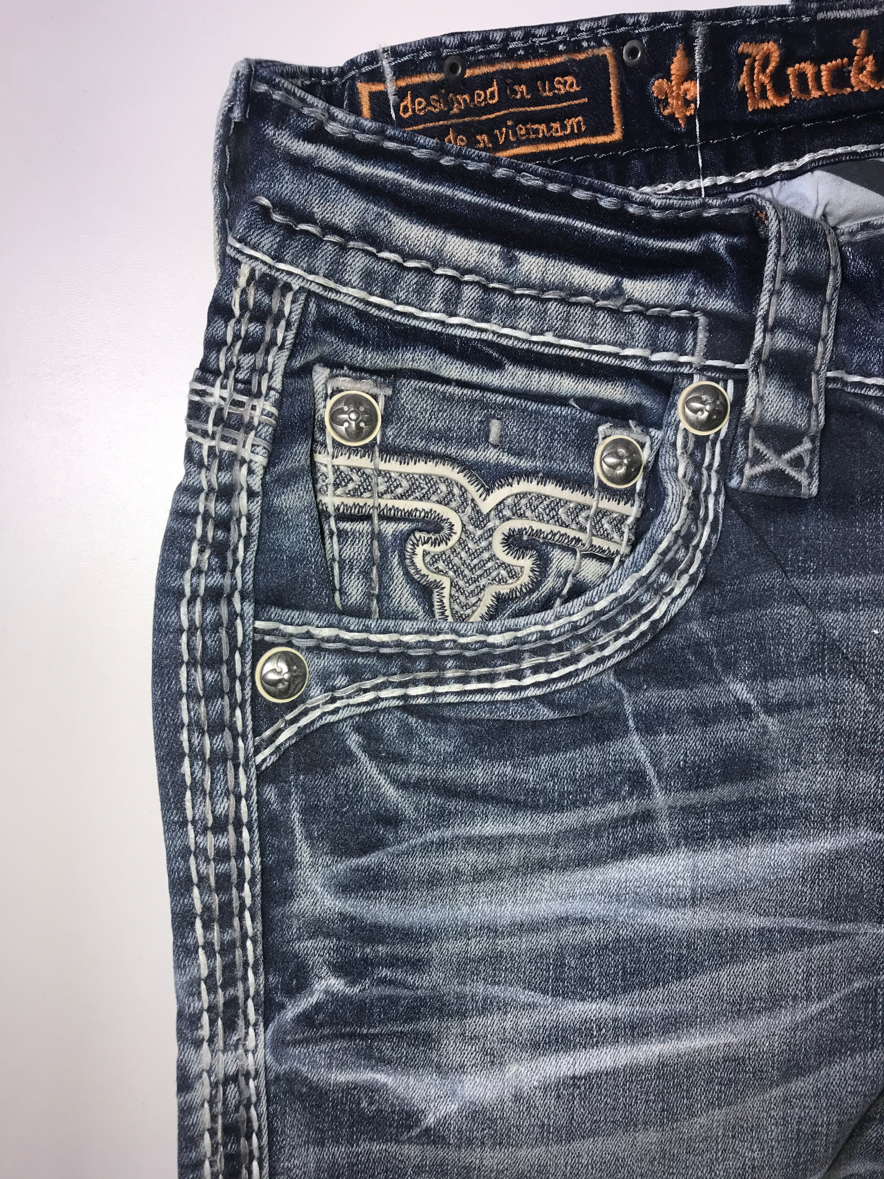 Rock Revival Charley A203 Alt Straight Men's Jeans