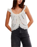Free People Mabel Tank - White Combo