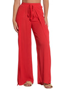 Elan Nicole Wrap Pant - Red