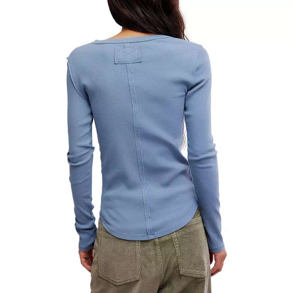 Free People We the Free Jamie Henley Top - Flint Stone