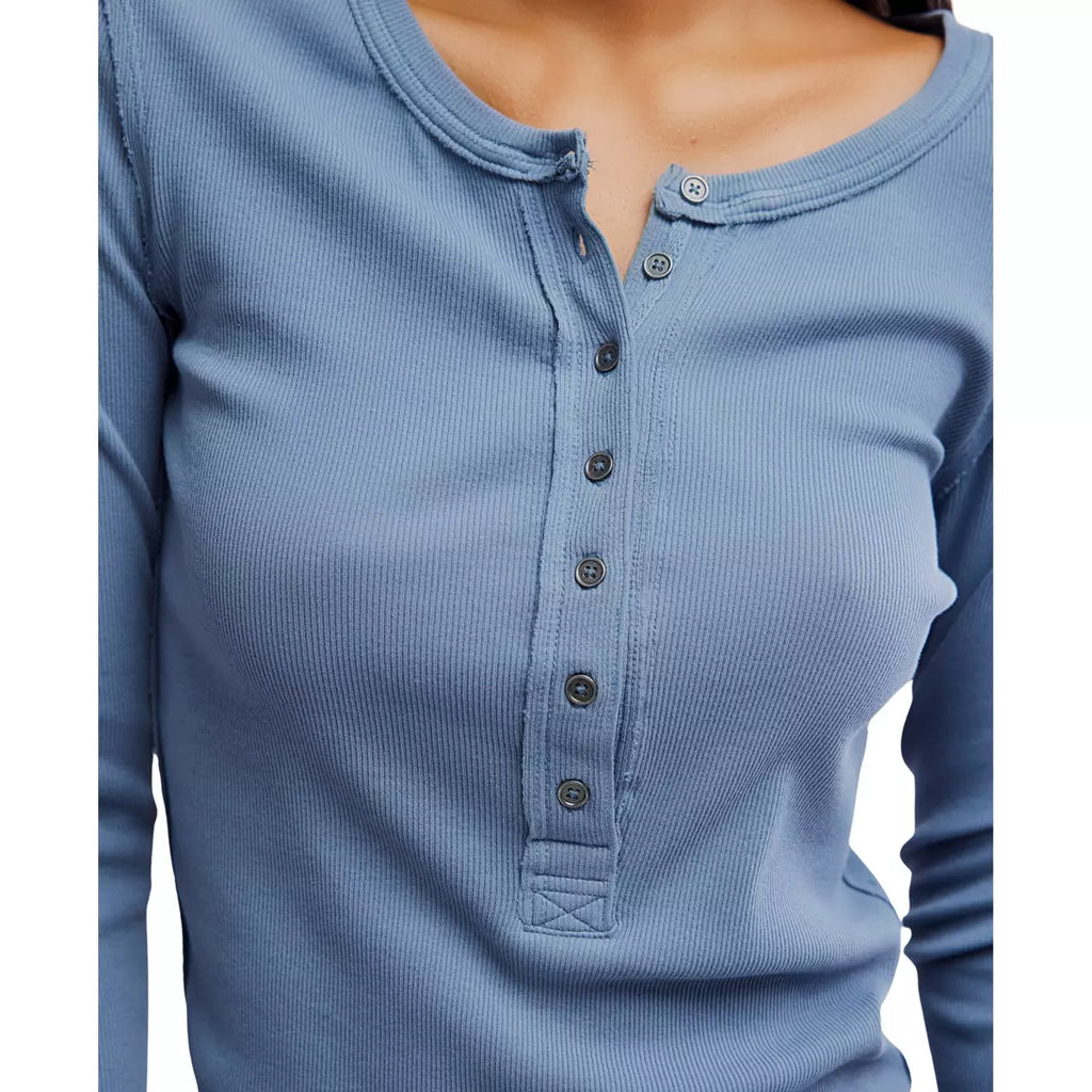 Free People We the Free Jamie Henley Top - Flint Stone