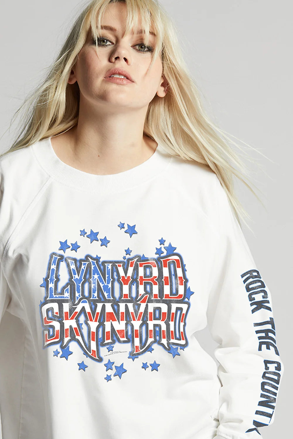 Recycled Karma Lynyrd Skynyrd Rock The Country Sweatshirt