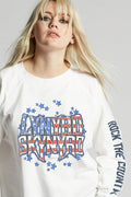 Recycled Karma Lynyrd Skynyrd Rock The Country Sweatshirt