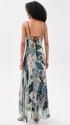 Free People Women's Tis the Season Maxi Dress - Storm Combo