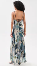 Free People Women's Tis the Season Maxi Dress - Storm Combo
