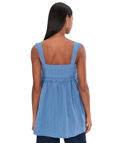 Free People Women's Farrah Embroidered Tunic - Cold River