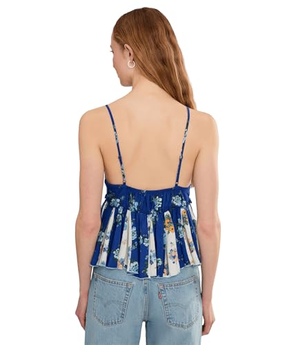Free People Women's Tillie Top - Blue Combo