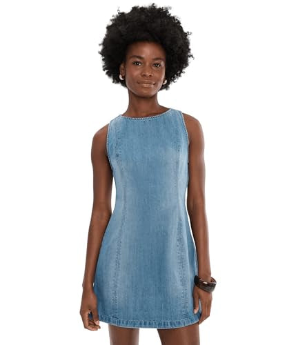 Free People Women's Atlas Denim Mini - Blue Fade
