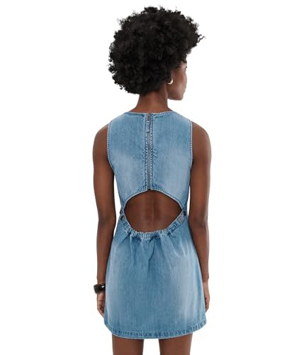 Free People Women's Atlas Denim Mini - Blue Fade