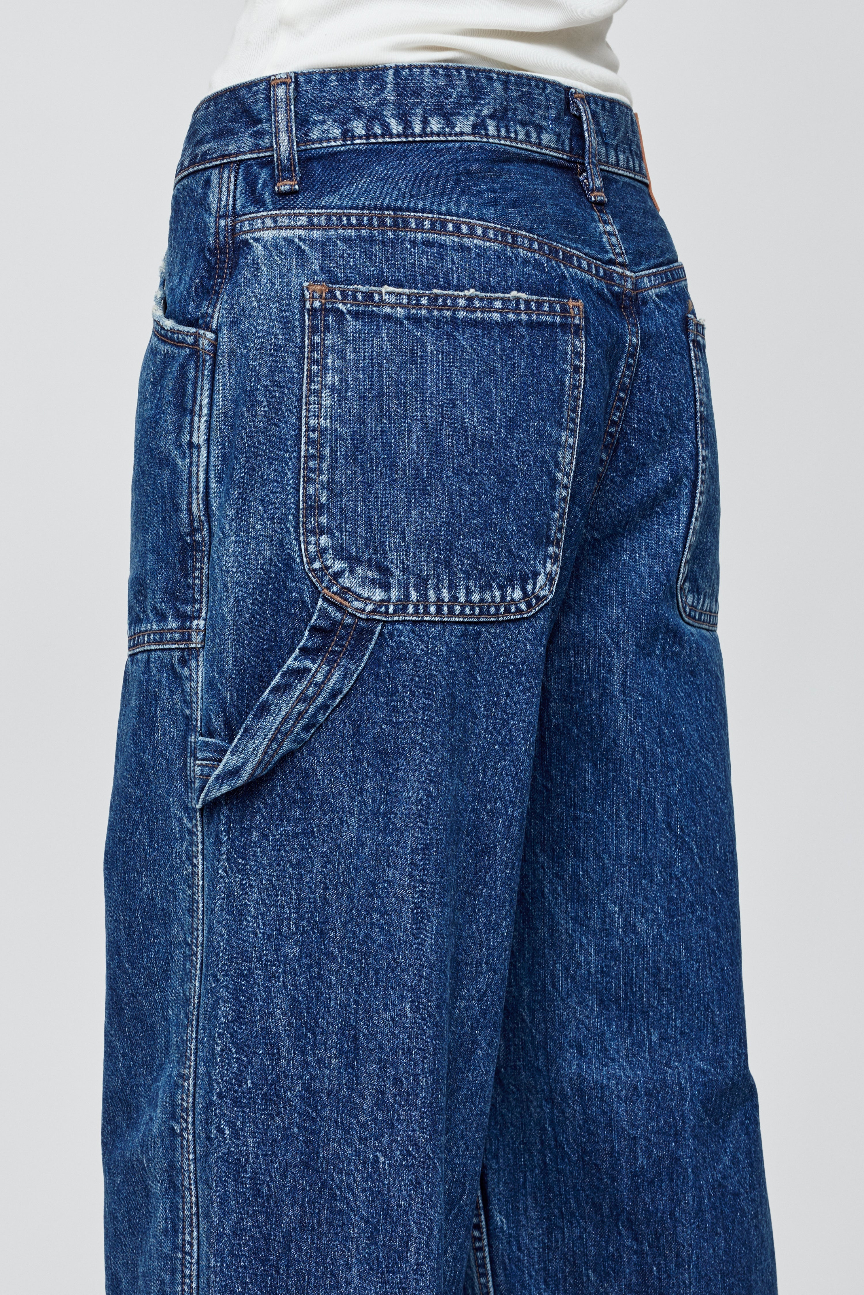Moussy Vintage Merrick Painter Pants - Blue