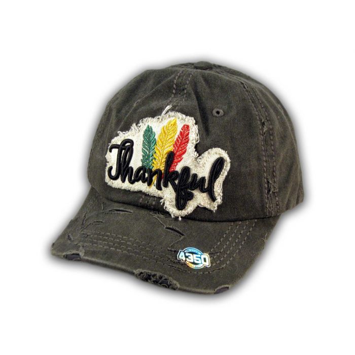 4350 District Vintage "Thankful" Hat Unisex