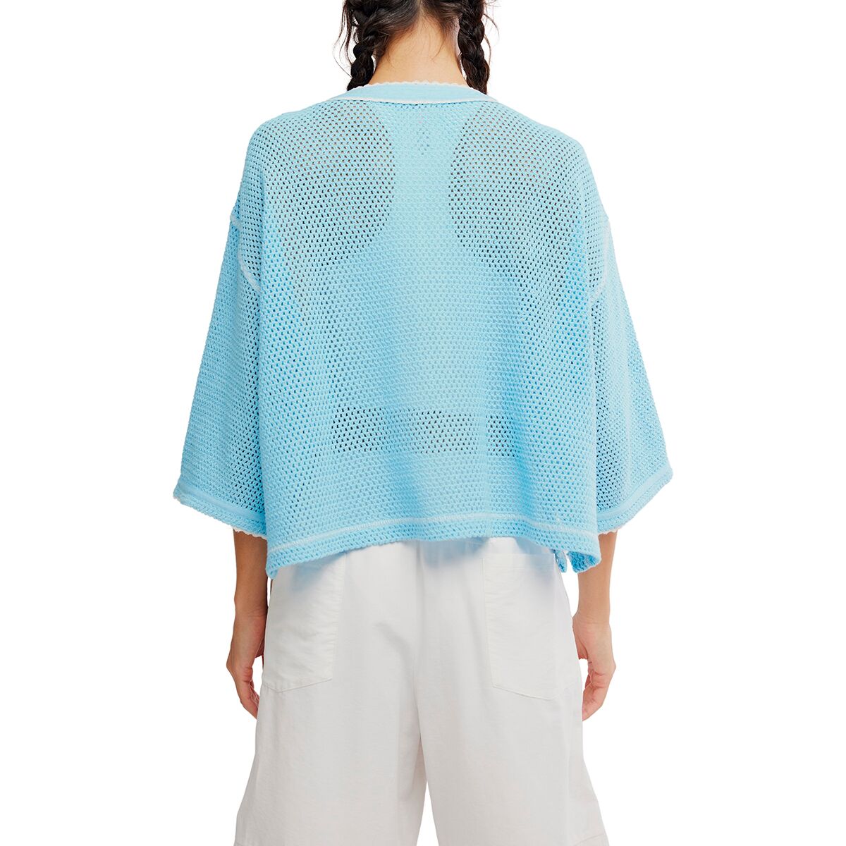 Free People Women's Movement Camp Out T-Shirt - Bright Blue