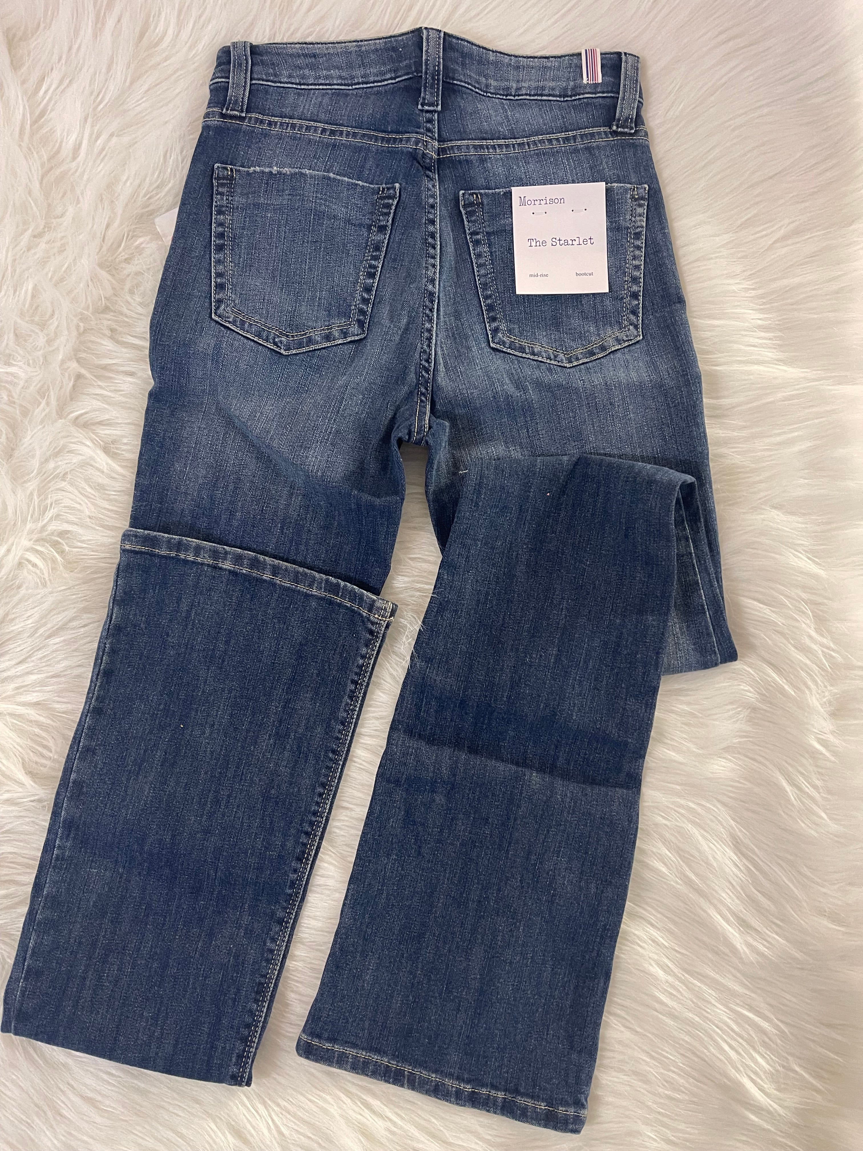 Morrison The Scarlet Mid-Rise Bootcut Jeans