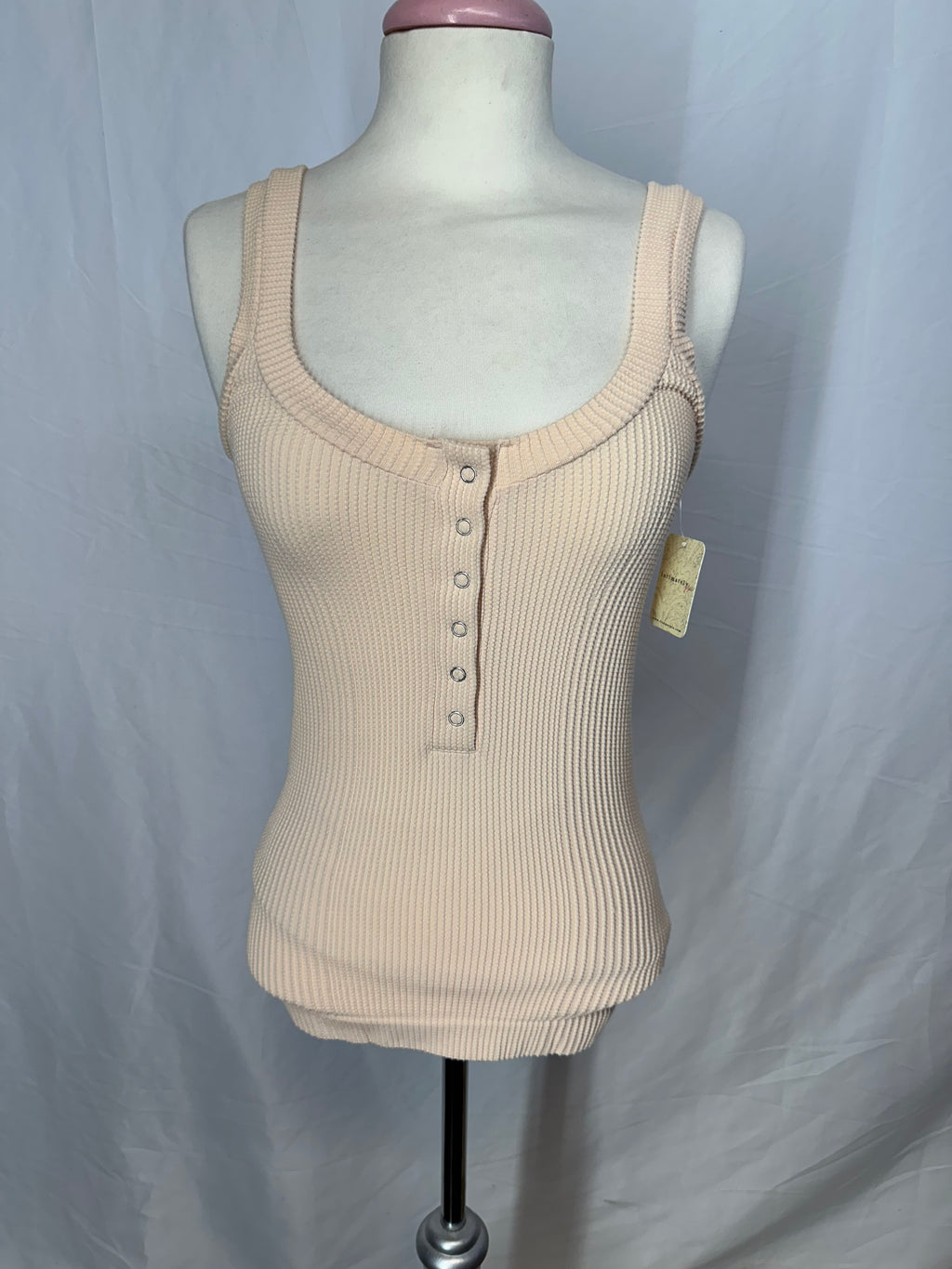 Free People Clean Slate Henley - Farrows Cream