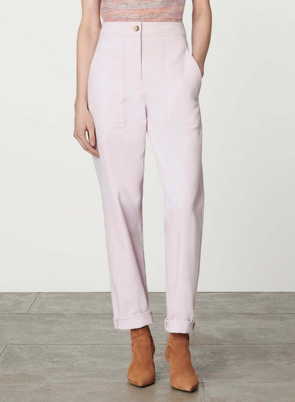 Vanessa Bruno Women's Magnus Pants - Rose Poudre