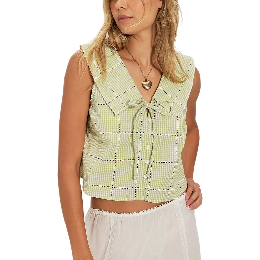 Free People Waiting For Me Top - Winter Pear Combo