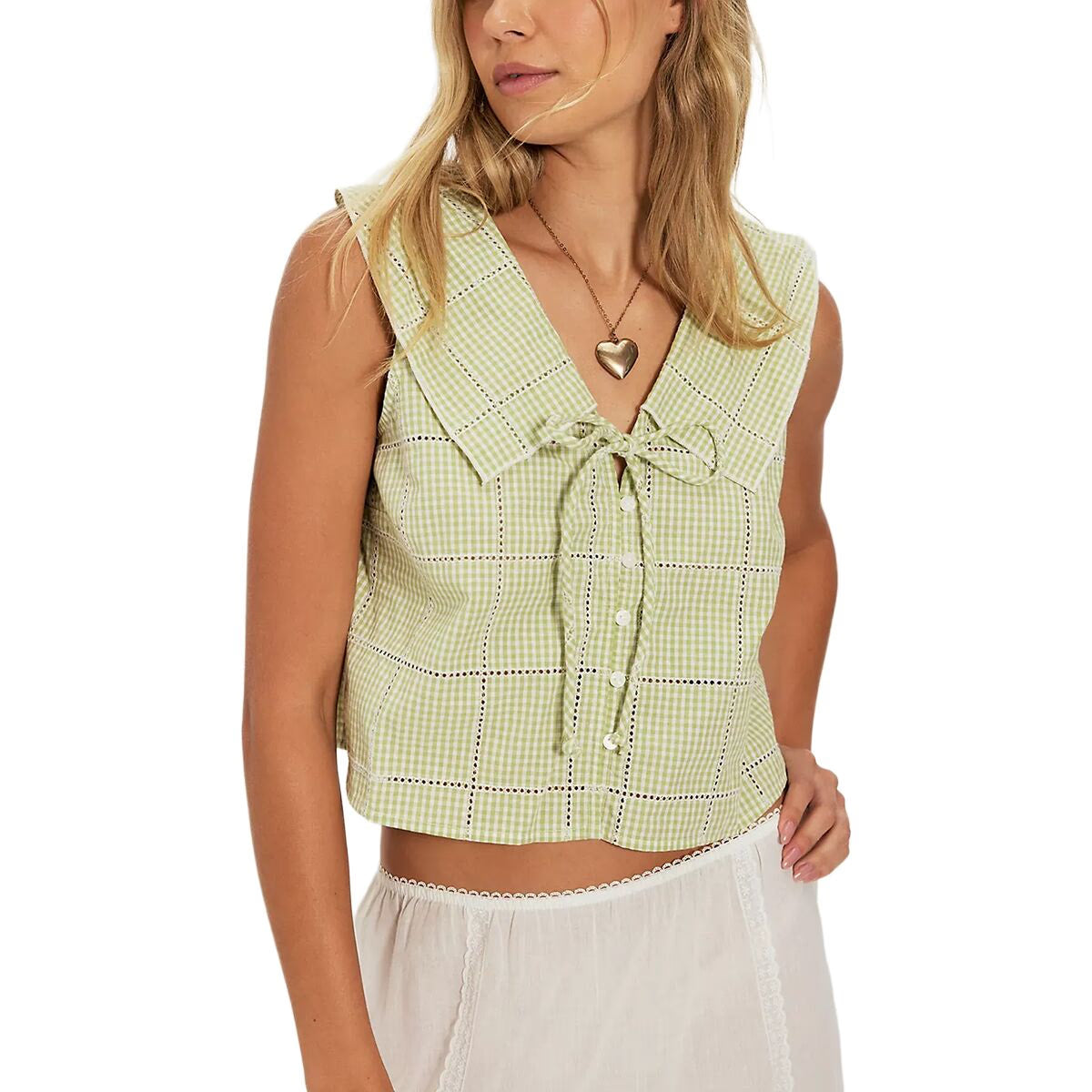 Free People Waiting For Me Top - Winter Pear Combo