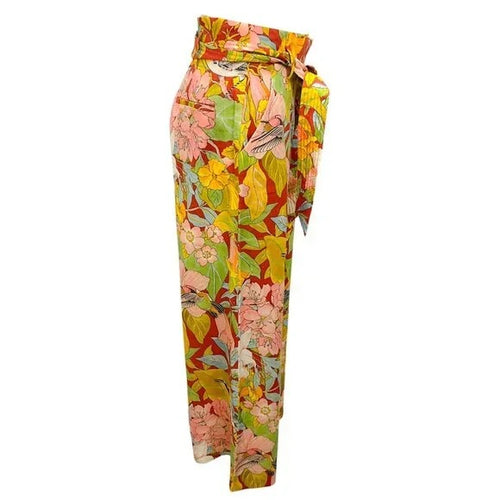Cara Cara Red Multi Newberry Tropic Clay Palmer Pants