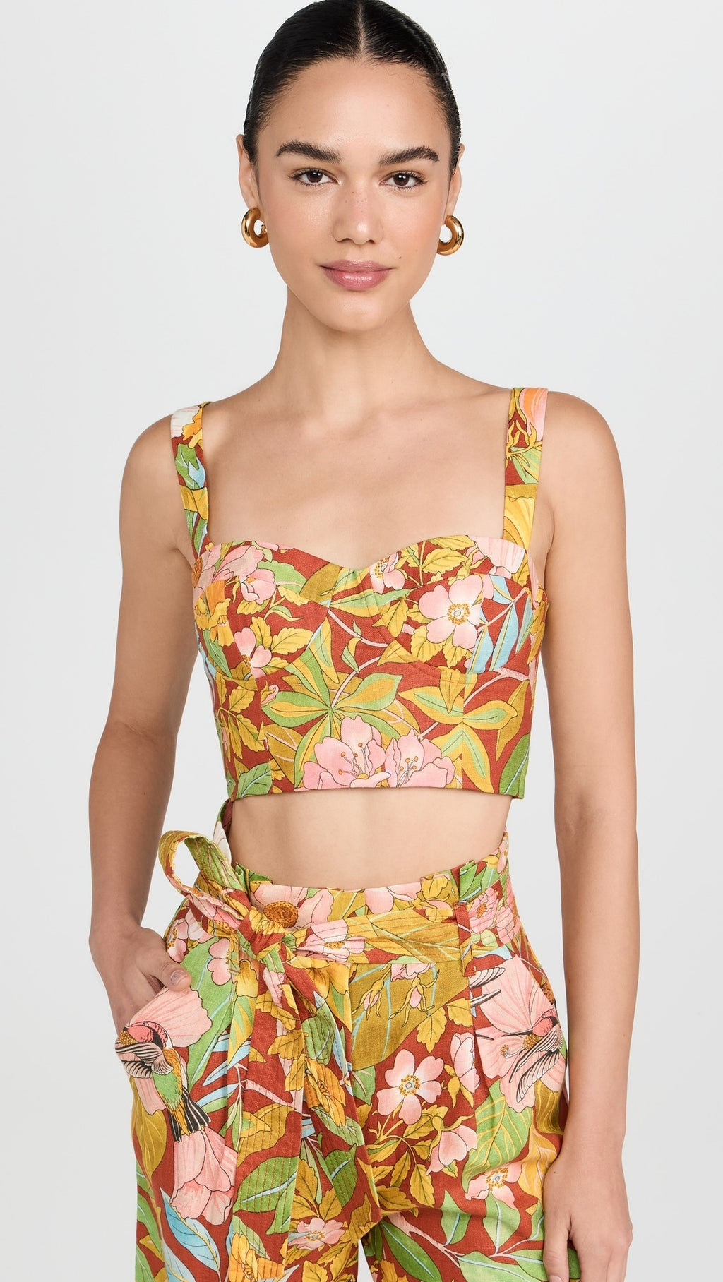 Cara Cara Claudine Top Newberry Tropic Clay