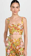 Cara Cara Claudine Top Newberry Tropic Clay