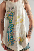 We The Free Rosie Graphic Tank - Tofu Combo