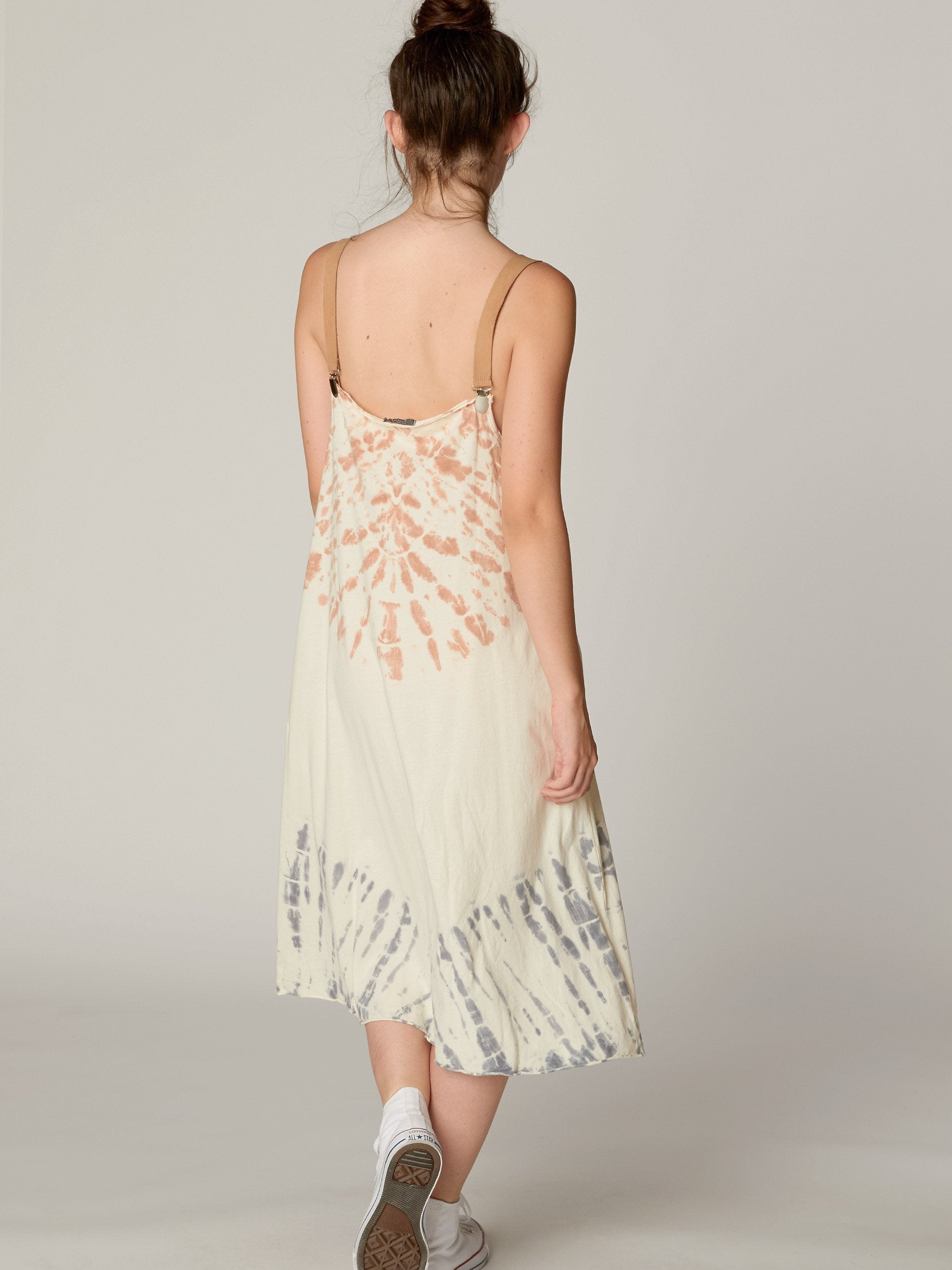 Errant Calder Swing Dress - Fossil Wash