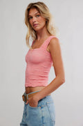 Free People Love Letter Cami in Rasberry Cake