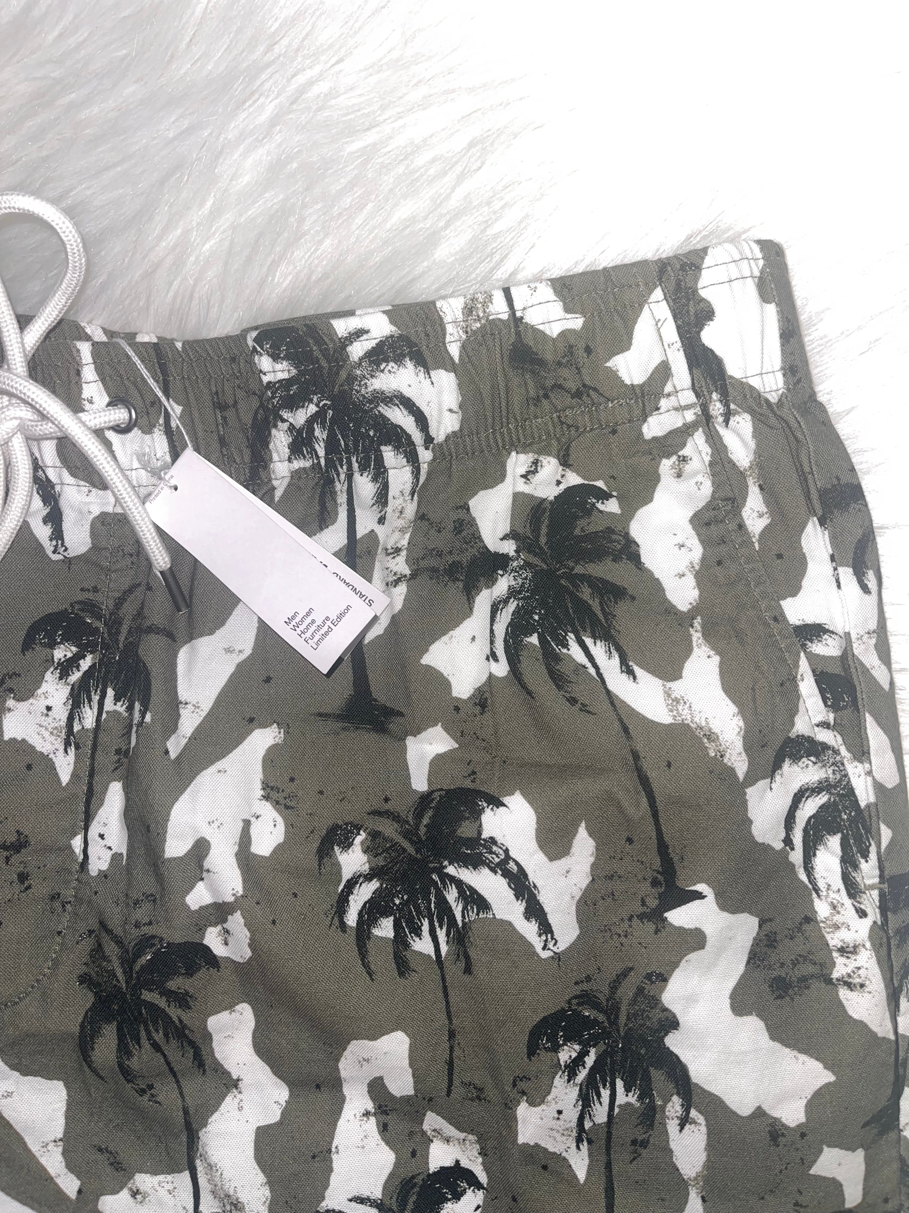 James Perse Men's Camo Palm Shorts