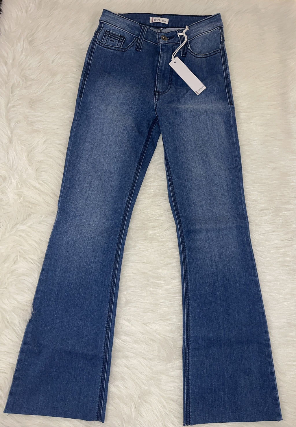 Morrison Denim The Starlet Crop Mid-Rise Boot Crop Women's Jeans