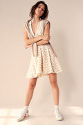 Free People Do The Twist Mini Dress Tea Combo
