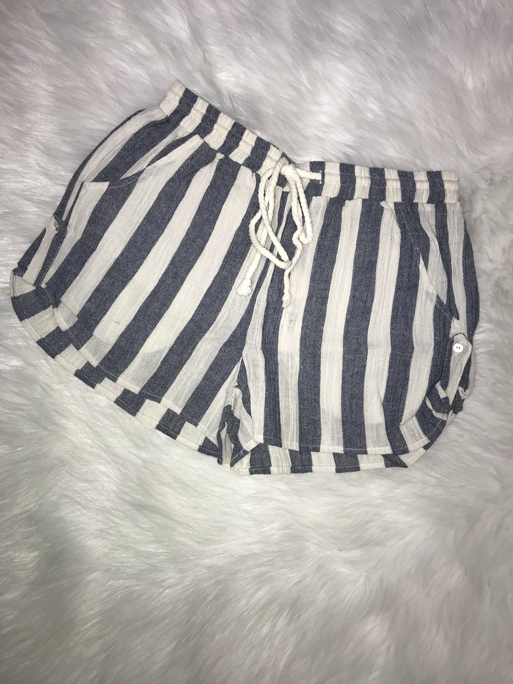 Rag Poets Ventura Striped Women's Shorts