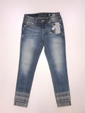 Miss Me Hailey Ankle Skinny Double Cuff Women's Jeans