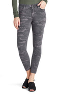 Sam Edelman The Kitten Raw Hem Camo Ankle Skinny Jeans