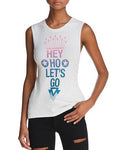 Daydreamer Hey Ho Let's Go Graphic Women's Tank Tank