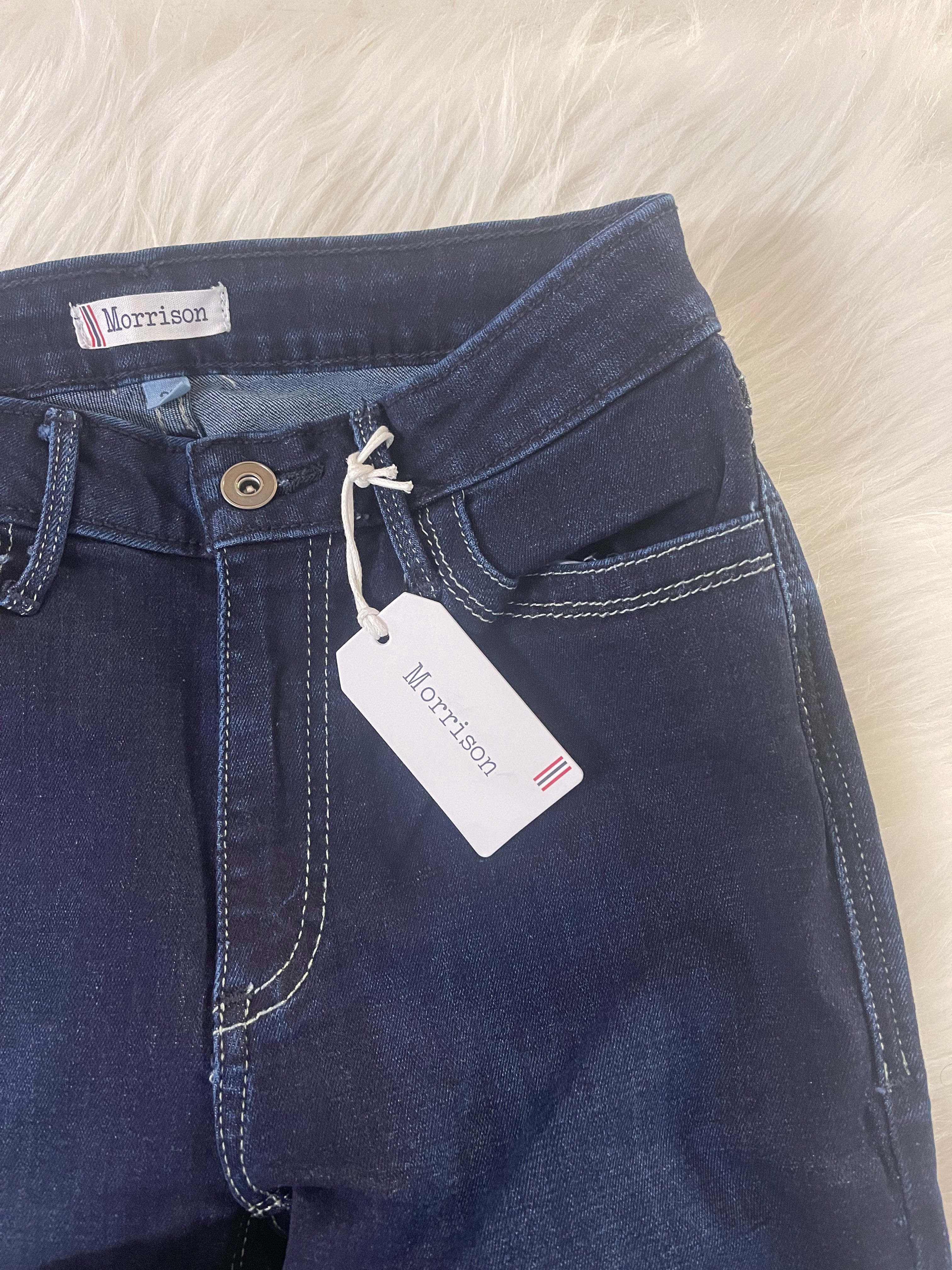 Morrison The Starlet Mid-Rise Bootcut Dark Wash Jeans