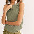 Free People We The Free Twist Tank / Moss