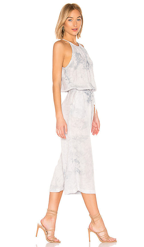 Bella Dahl Pleated Wide-Leg Crop Women's Jumpsuit