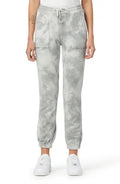Hudson Jeans Cotton Fleece Utility Joggers in Paper Flower