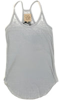 Chaser Vintage Rib Women's Top in Gray