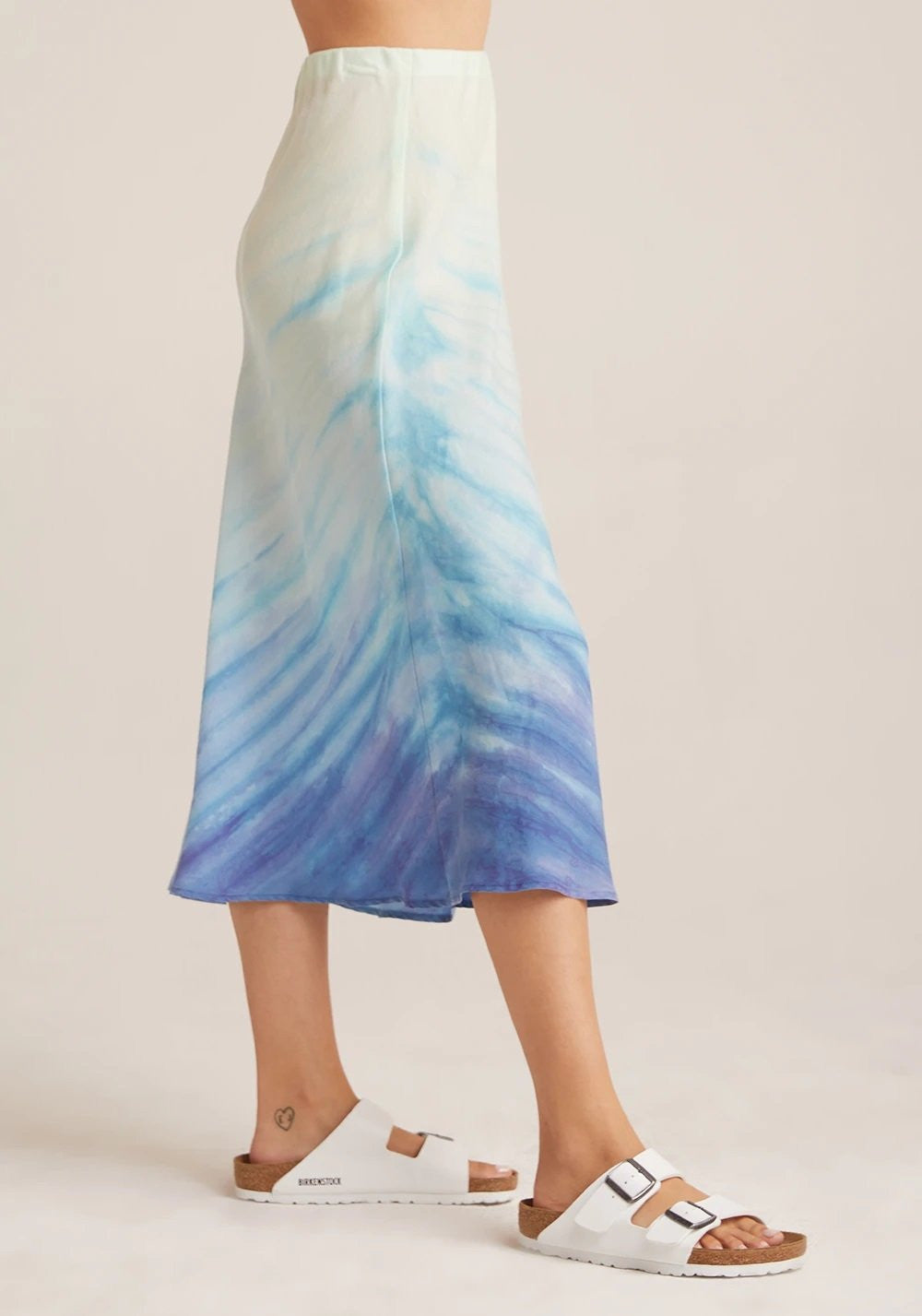 Bella Dahl Midi Skirt - Sea Spray