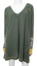 Free People Leopard Thermal Women's Top